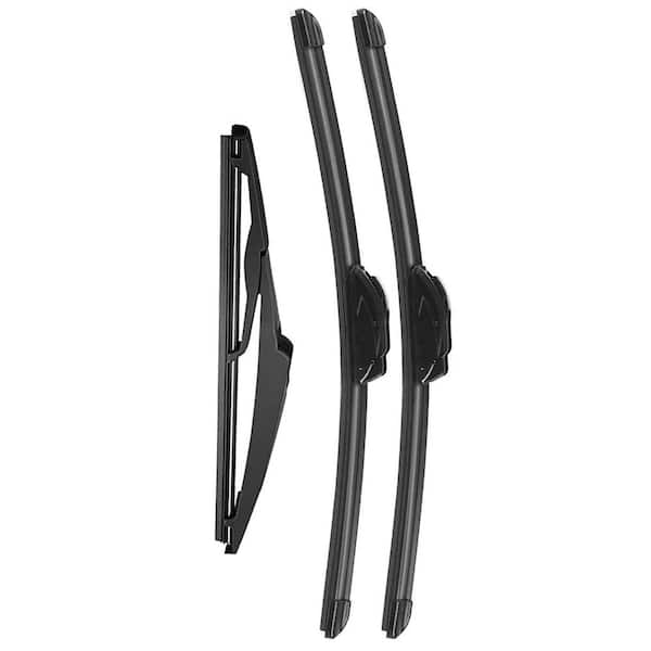 26"+16"+12" All-Season OEM Quality Windshield Wiper Blades Replacement for Toyota RAV4 & Mazda 5, Quiet Performance