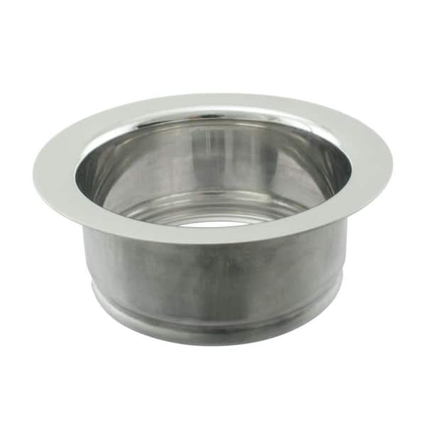 Westbrass 4-1/4 in. Standard Kitchen Sink Waste Disposal Flange, Polished Chrome