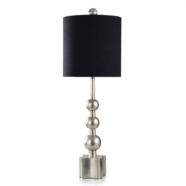 StyleCraft Dann Foley 34.75 in. Silver Lamp