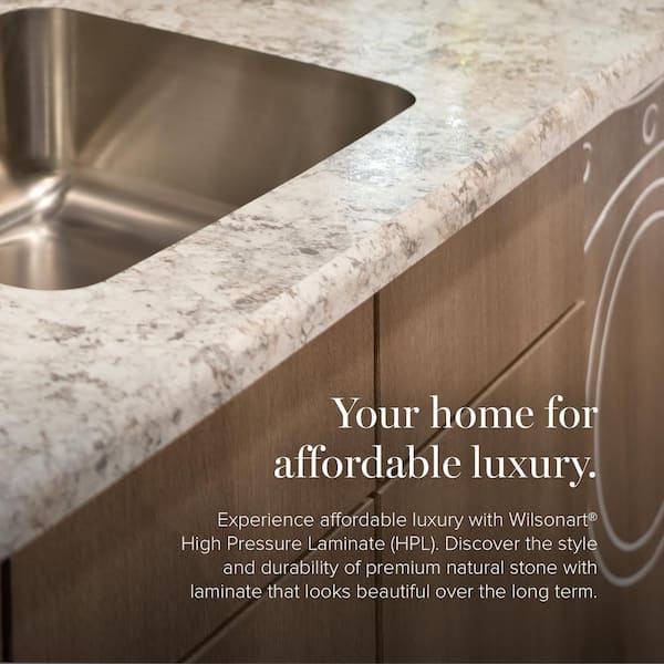 5 ft. x 8 ft. Laminate Sheet in Spring Carnival with Premium Quarry Finish