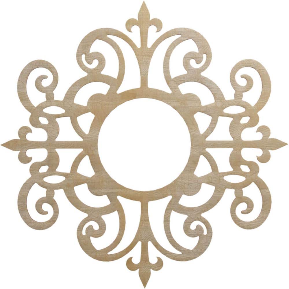32 in. x 11.625 in. x 0.375 in. Wood Medallion Moulding price history on PriceWatchPro