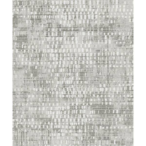 57.5 sq. ft. Fog Nimbus Faux Unpasted Non-Woven Paper Wallpaper Roll