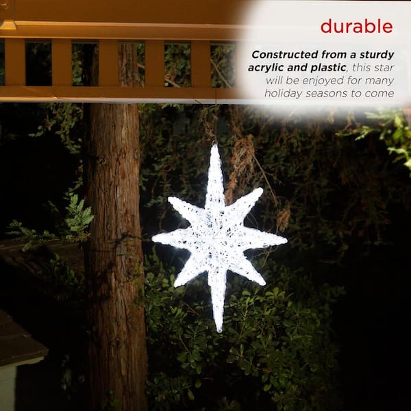 Outdoor hanging deals star light