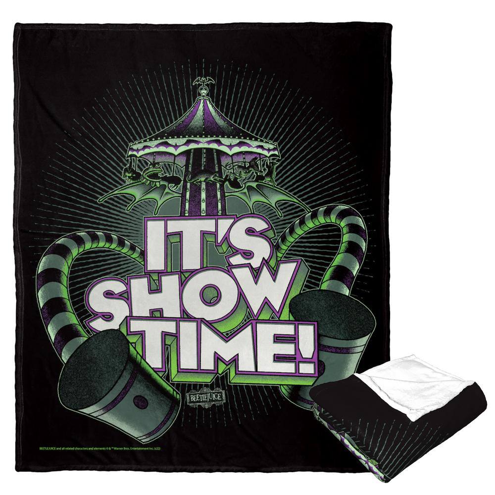 Beetlejuice Silk Touch Multi-Colored Throw Blanket Showtime price history on PriceWatchPro