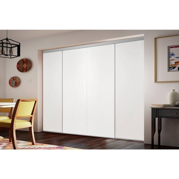 Impact Plus 144 in. x 80 in. Smooth Flush White Solid Core MDF