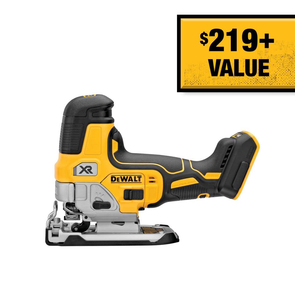 DEWALT 20V MAX XR Cordless Barrel Grip Jigsaw