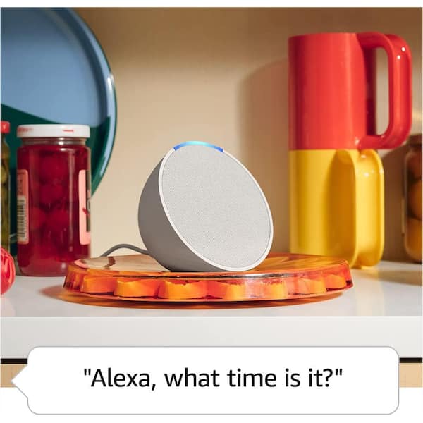 Amazon Echo Pop (1st Gen) Full Sound Compact Smart Speaker with