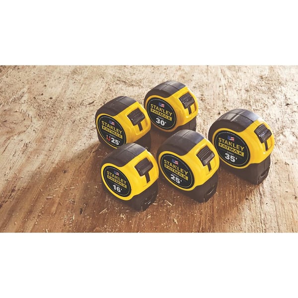Tacoma Screw Products  Stanley Tape Measure — 3/4 Wide Blade x 5m/16 ft.