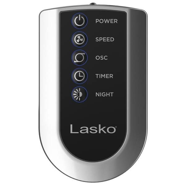 Lasko Xtra Air 48 in. 4 Speed Silver Oscillating Tower Fan with Timer and  Remote Control T48332 - The Home Depot