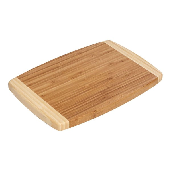 8 in. x 12 in. Rectangular Burnished Bamboo Cutting Board