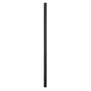 7 ft. Outdoor Weathered Charcoal Cast Aluminum Lamp Post