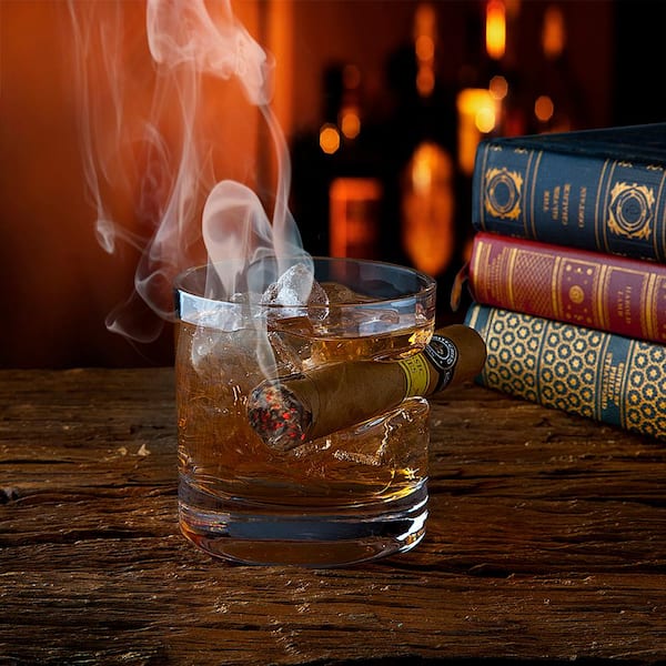 12 oz. Cigar Whiskey Glass