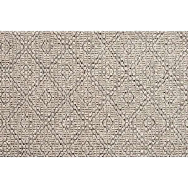 Natural Harmony 9 in.. x 9 in.. Pattern Carpet Sample - Perfection - Color Shell