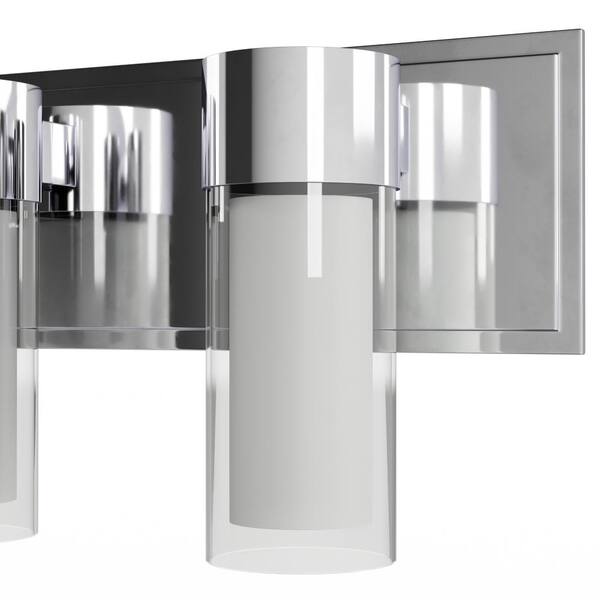 Maxim Lighting - Silo 3-Light Polished Chrome Bath Vanity Light