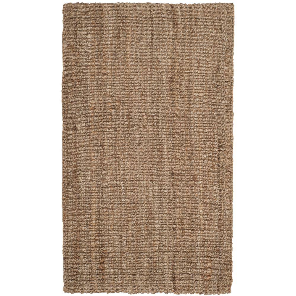 Natural Fiber Beige/Gray Doormat 3 ft. x 4 ft. Solid Area Rug price history on PriceWatchPro