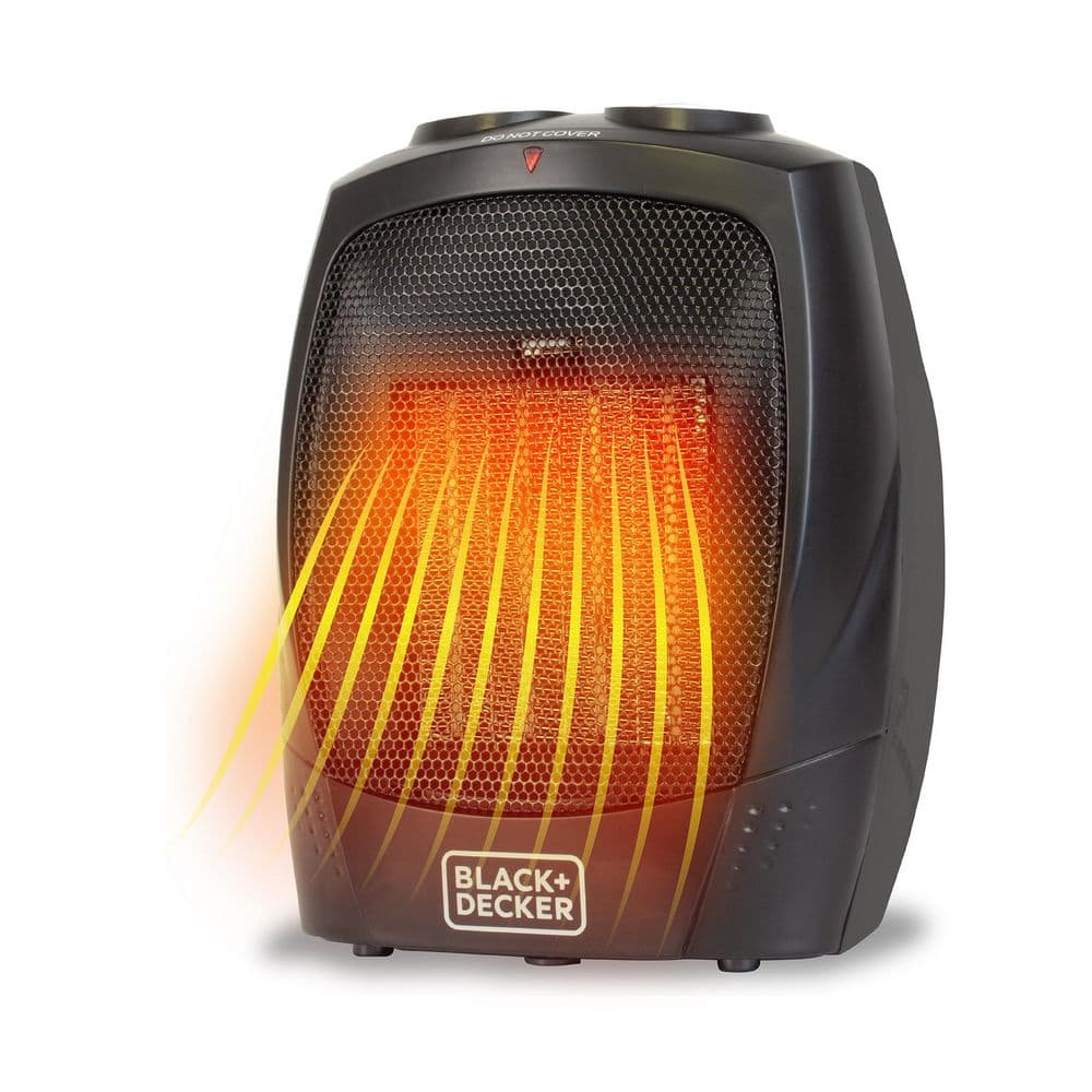 BLACK+DECKER 1,500-Watt Electric Personal Ceramic Space Heater