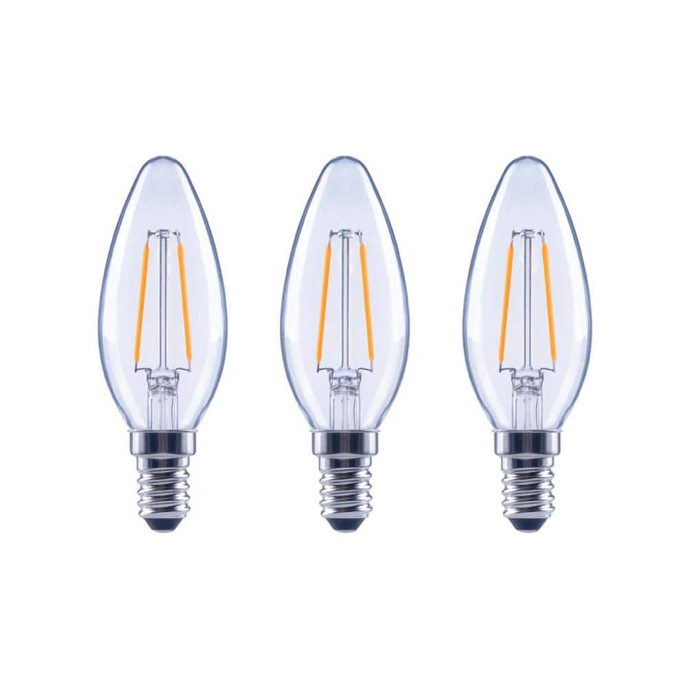 25-Watt Equivalent Clear Glass Vintage LED Light Bulb Soft White