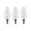 EcoSmart 25-Watt Equivalent B11 Dimmable E12 Candelabra ENERGY STAR ...