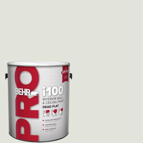 BEHR PRO 1 gal. #PPL-75 Wisdom Dead Flat Interior Paint