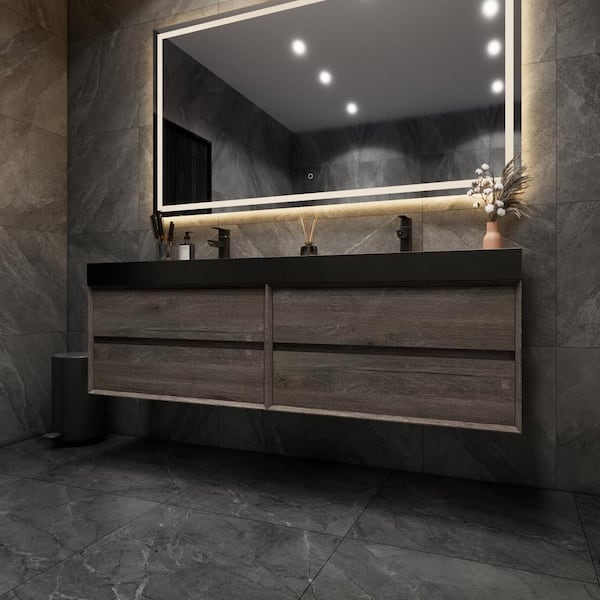 BV Better Vanity MIA 71 in. W. x 20 in. D x 24 in. H Double