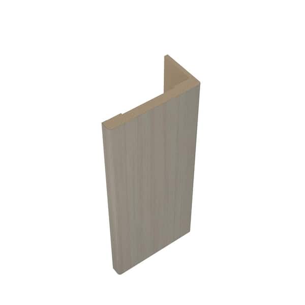 11/16 in. D x 3-1/2 in. W x 85-1/2 in. L MDF Interior Set of Casings for Double Swing Door Shambor (6-Piece Kit)