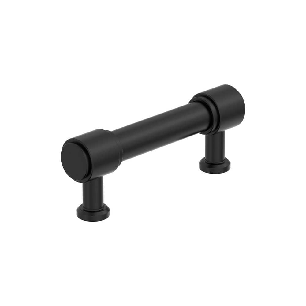 Faircrest 3 in. (76mm) Center-to-Center Matte Black Bar Cabinet Pull price history on PriceWatchPro