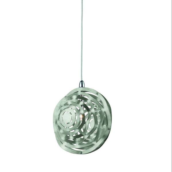 Eurofase Sereniti Collection 2-Light 141 in. Hanging Silver Large Pendant-DISCONTINUED