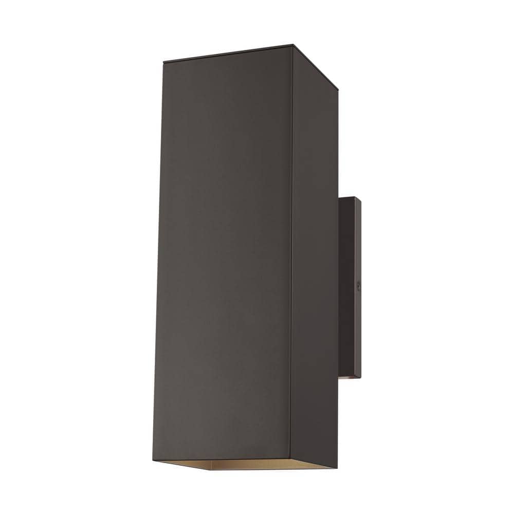 Pohl Medium 2-Light Bronze Outdoor Wall Lantern price history on PriceWatchPro