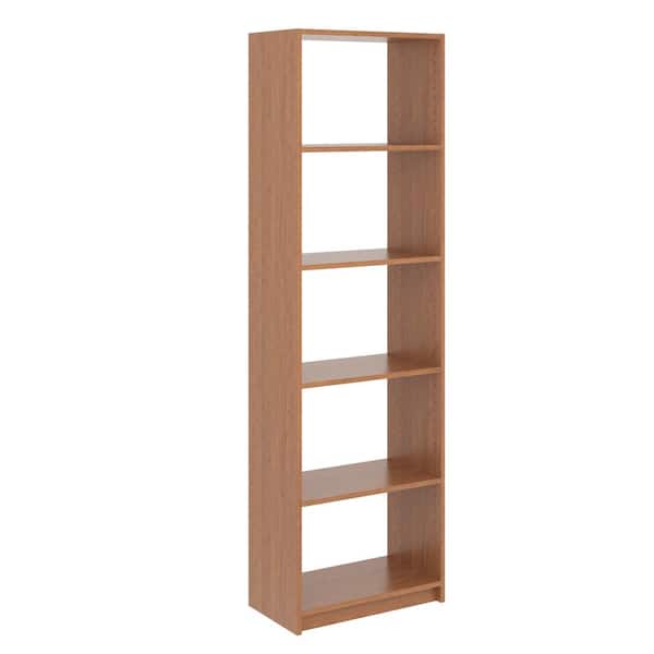 SimplyNeu 14 in. W D x 25.375 in. W x 84 in. H Amber Shelving Tower Wood Closet System