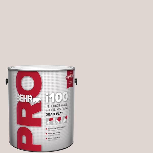 BEHR PRO 1 gal. #MQ3-02 Kyoto Pearl Dead Flat Interior Paint