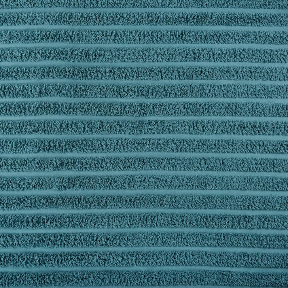 Darby Teal Polyester Shower Curtain