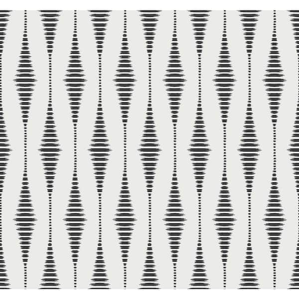 Geometric Diamonds + Stripes Design