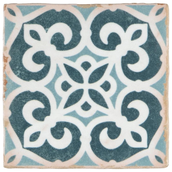 Merola Tile Archivo Bakula 4-7/8 in. x 4-7/8 in. Ceramic Floor and Wall Tile (5.44 sq. ft./Case)
