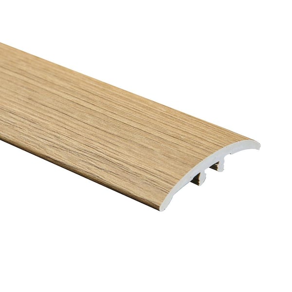 French Oak Mountain View 0.275 in. Thickness x 1.85 in. Width x 94.48 in. Length Vinyl 3 in 1 Molding