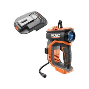 18V Cordless High Pressure Inflator and Portable Power Source with Activate Button (Tools Only)