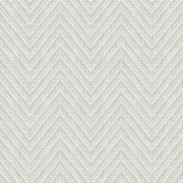 A-Street Prints Glynn Chevron Grey Textured Paper Non-pasted Wallpaper  4074-26652 - The Home Depot