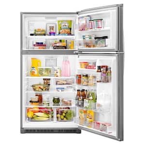 21.3 cu. ft. Top Freezer Refrigerator in Fingerprint Resistant Stainless Steel