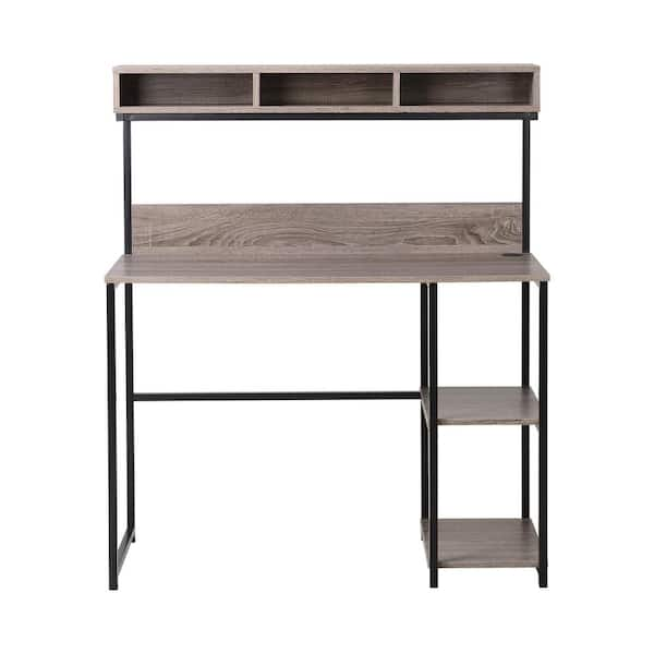 Homestar North America LLC Natural Reclaimed Desk with Hutch