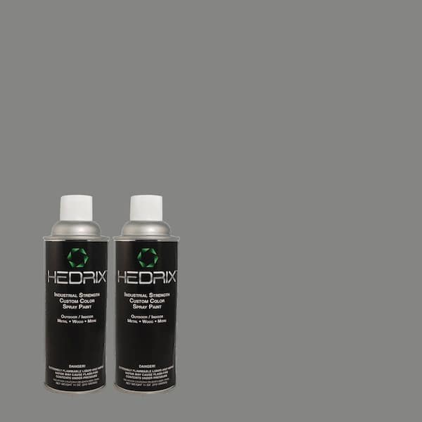 Hedrix 11 oz. Match of TH-55 Oxford Dusk Flat Custom Spray Paint (2-Pack)
