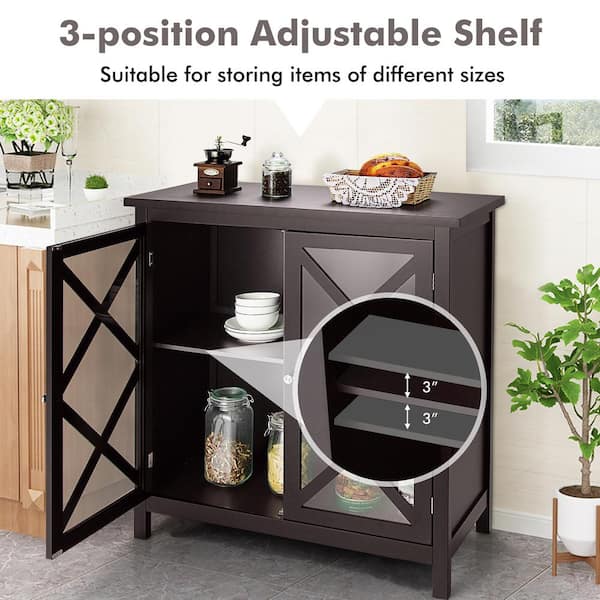 Buffet storage cabinet deals kitchen