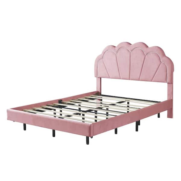 HOT PINK CRUSHED VELVET DIVAN BED FRAME WITH DRAWS – Nabi's Ottoman  Furniture