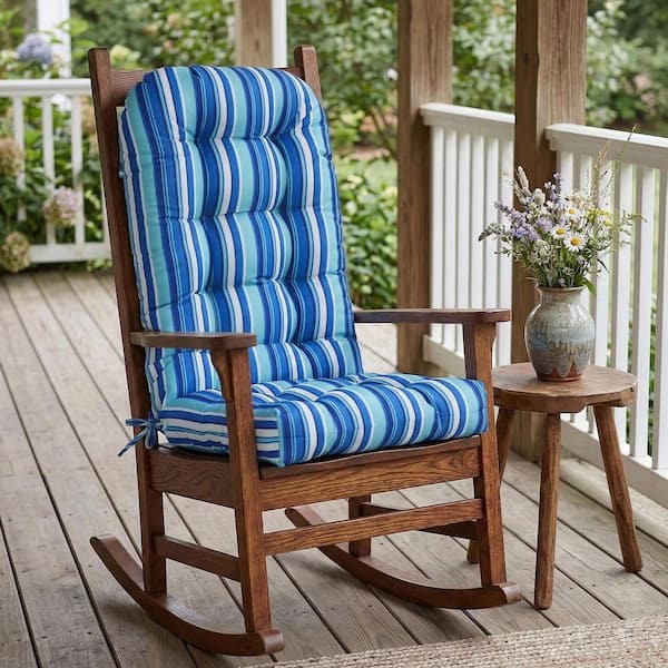 COOS BAY 19.6 in x 49.1 in. Outdoor Cushion, Outdoor High Back