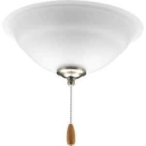 Torino Collection 2-Light Unfinished Ceiling Fan Light Kit
