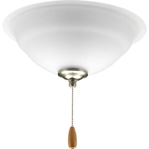Torino Collection 2-Light Unfinished Ceiling Fan Light Kit