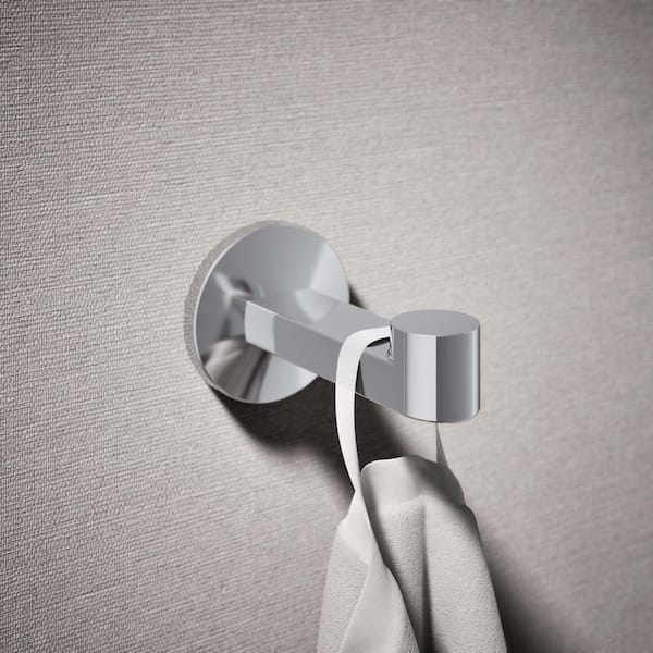 Components Robe Hook in Polished Chrome