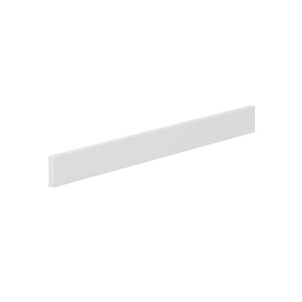 Laramie 3 in. W x 35 in. H Cabinet Filler in Painted Bright White