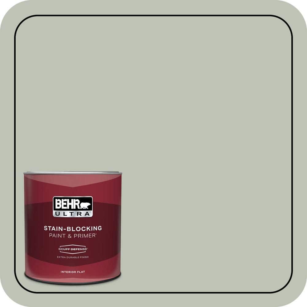 1 qt. #PPU11-11 Summer Green Extra Durable Flat Interior Paint & Primer price history on PriceWatchPro