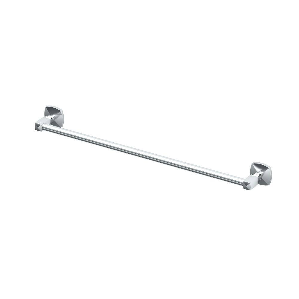 Gatco Jewel 24 In. Towel Bar In Chrome 4140