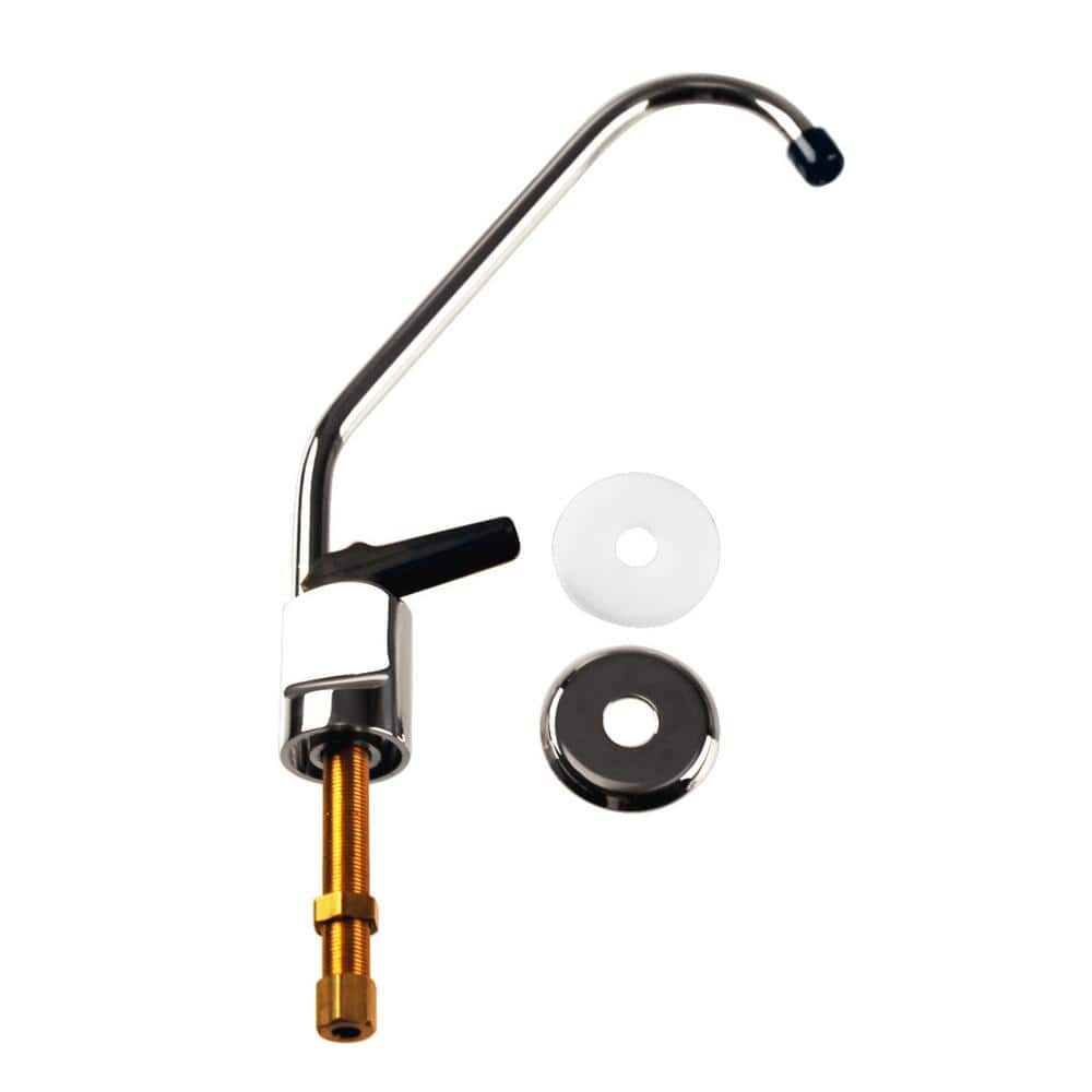 Westbrass 8 in. TouchFlo Style Pure Cold Water Dispenser Faucet, Polished Nickel D2031NL05