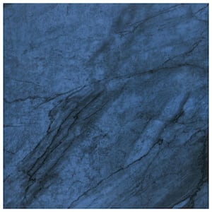 Renaissance Indigo 7-7/8 in. x 7-7/8 in. Porcelain Floor and Wall Tile (6.3 sq. ft./Case)
